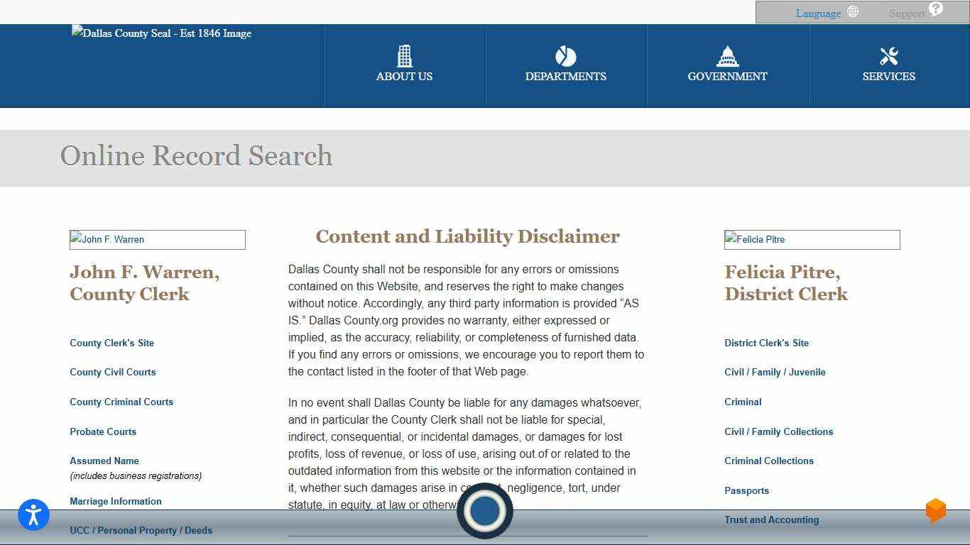 Dallas County | Online Record Search